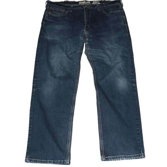 Signature by Levi Strauss & Co.™ Men's Athletic Jeans 38 x 32 - Picture 4 of 12